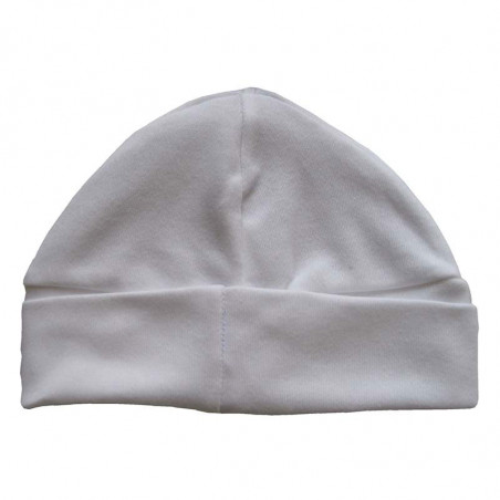 Bonnet blanc pour bébé