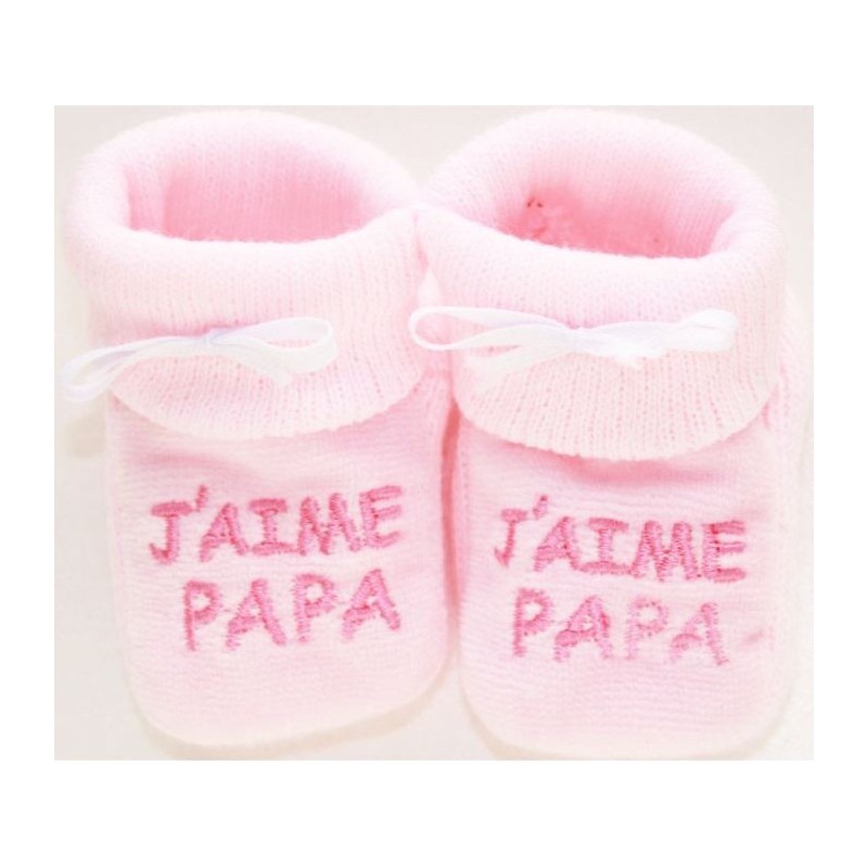 chausson bebe papa