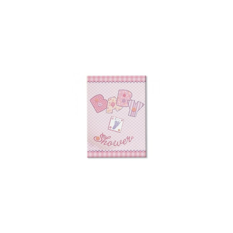 Invitations baby shower fille