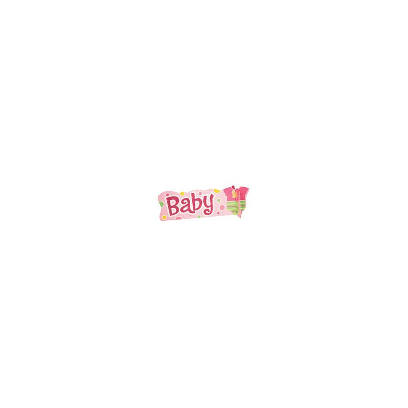 Centre de Table Baby Body Fille Déco Baby shower