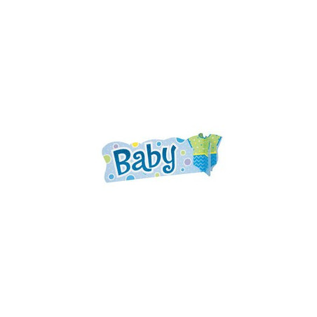 Centre de Table Baby Body Garçon Déco Baby shower