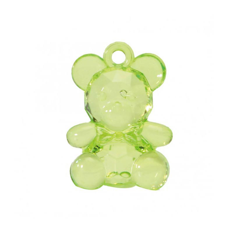 Bijou Ourson Vert Effet Diamant