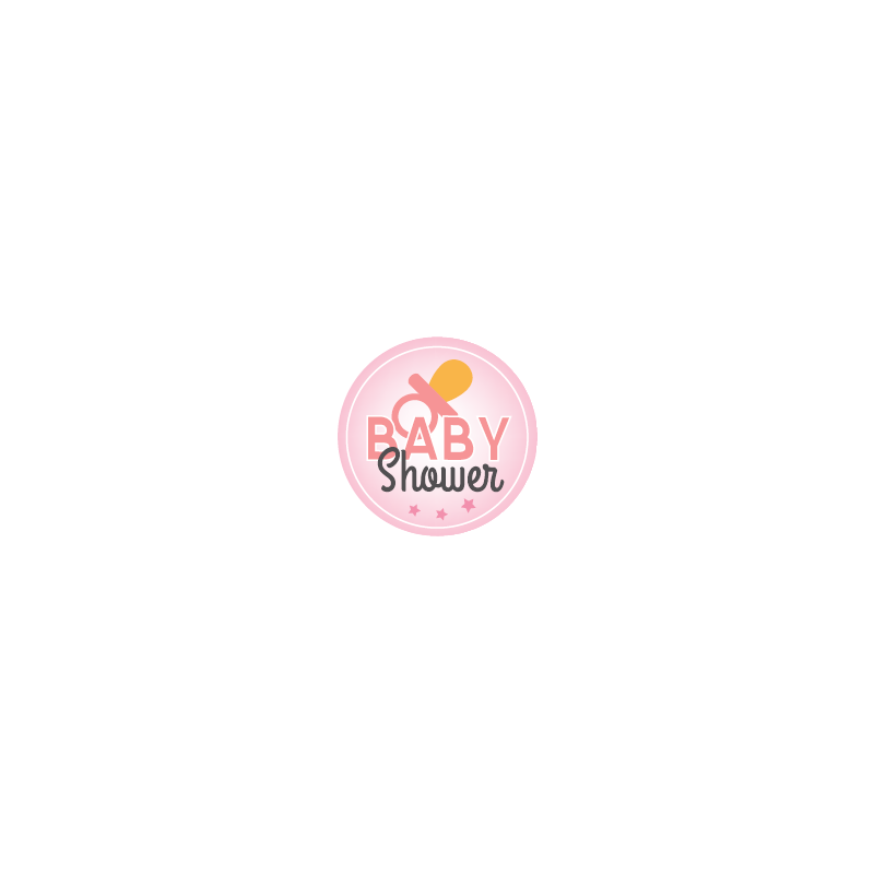 Magnet Flexible Baby Shower Rose