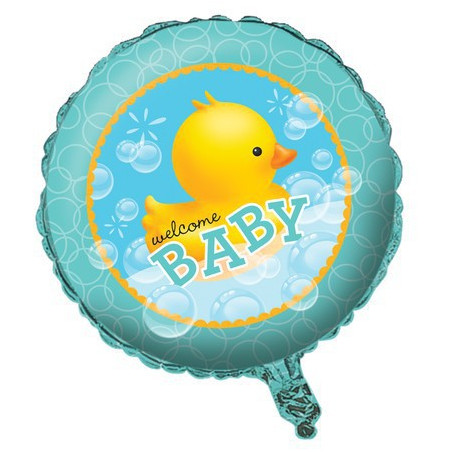 Ballon Alu à Thème Baby Shower Canard