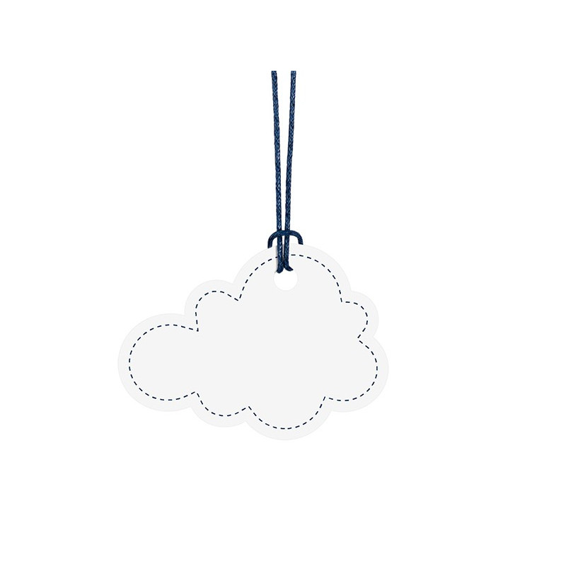 Etiquettes décoratives nuage Anniversaire Avion dans les nuages