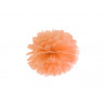 Pompon Papier de Soie 25cm Orange clair Décoration de Fête