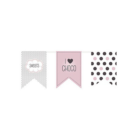 Banderole I love choco & sweets Banderole I love choco & sweets