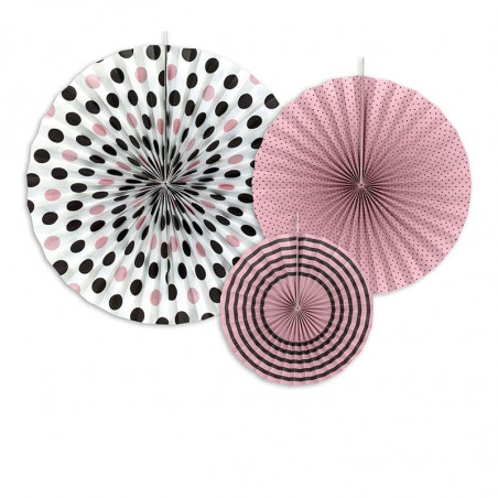 Rosaces x 3 Rose et Chocolat Rosaces x 3 Rose et Chocolat