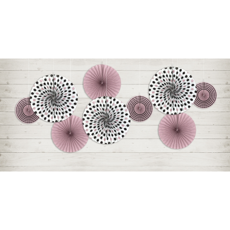 Rosaces x 3 Rose et Chocolat Rosaces x 3 Rose et Chocolat