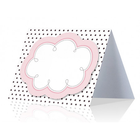 Etiquettes De table à pois Rose et chocolat Sweets I love choco & sweets Etiquettes De table à pois Rose et chocolat Sweets I love choco & sweets