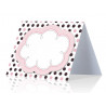 Etiquettes De table à pois Rose et chocolat Sweets I love choco & sweets Etiquettes De table à pois Rose et chocolat Sweets I love choco & sweets