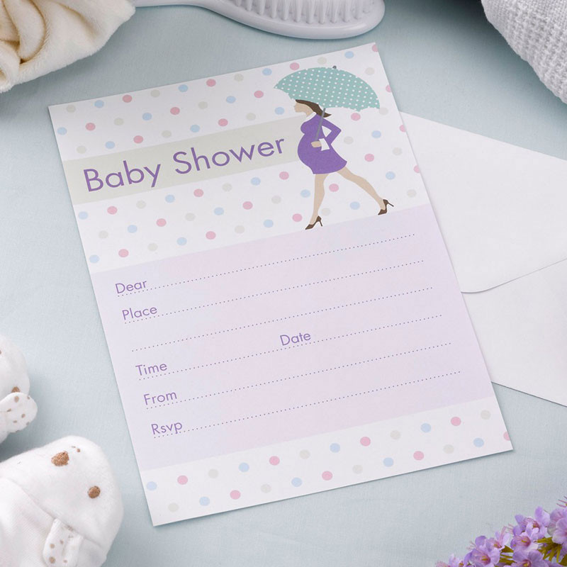 Carte Invitations Organisation Baby Shower Future Maman Ventre Rond Carte Invitations Organisation Baby Shower Future Maman Ventre Rond