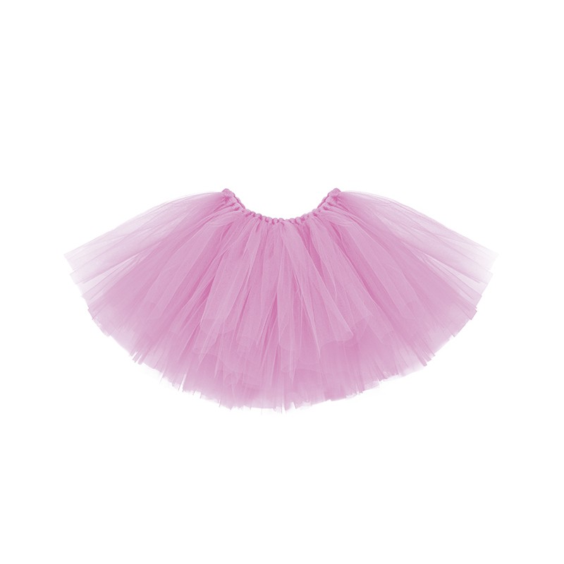 Tutu Tulle Taille 4 Rose Clair En Jupe Bebe Fille Enfant Fait Main