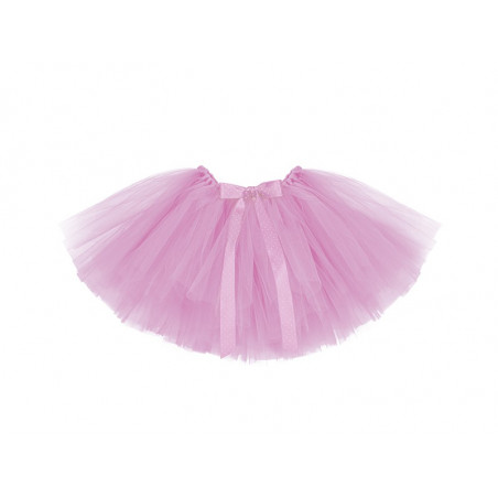 Tutu Jupe en tulle rose clair sur ruban satin fait main Bébé et Petite Fille