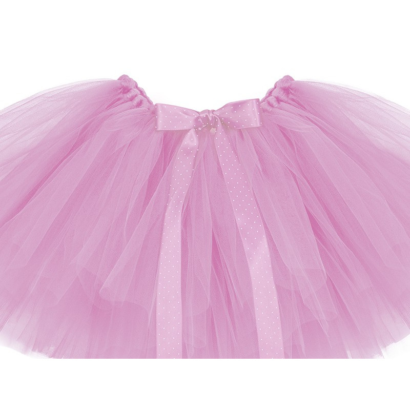Tutu Jupe en tulle rose clair sur ruban satin fait main Bébé et Petite Fille