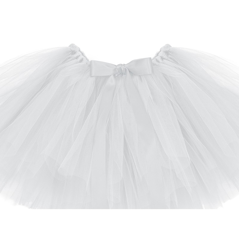 Tutu T1 Tulle Blanc En Jupe Bebe Fille Naissance Fait Main Tutu T1 Tulle Blanc En Jupe Bebe Fille Naissance Fait Main