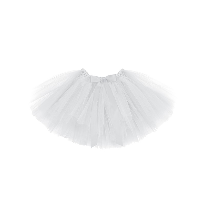 Tutu T1 Tulle Blanc En Jupe Bebe Fille Naissance Fait Main Tutu T1 Tulle Blanc En Jupe Bebe Fille Naissance Fait Main