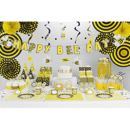 Banderole Anniversaire Abeilles Happy Bee Day