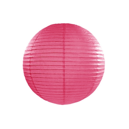 Boule de Papier Rose Lanterne 25 cm Boule de Papier Rose Lanterne 25 cm