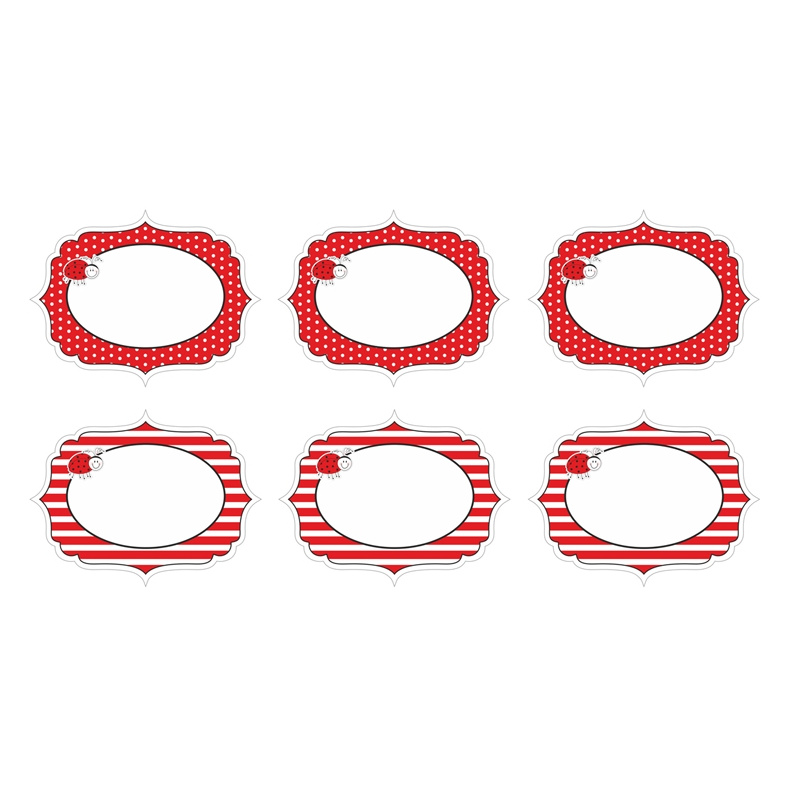 Etiquettes Adhésives Candy Bar Thème Coccinelle Anniversaire