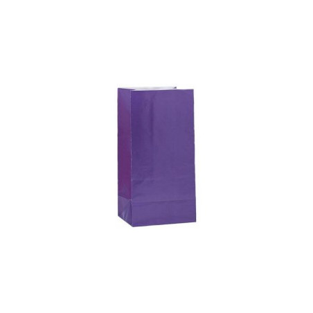 Sachet Papier Violet Cadeaux aux Invités