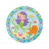 Grandes Assiettes Petite Sirène Happy Birthday
