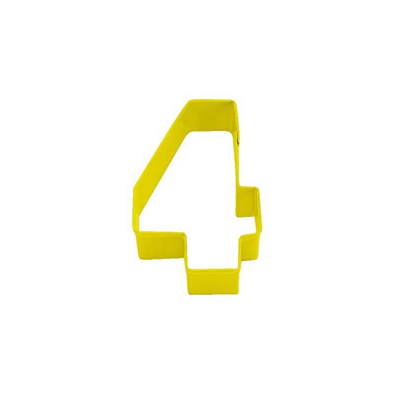 Emporte-Pièce Biscuit Chiffre 4 Quatre