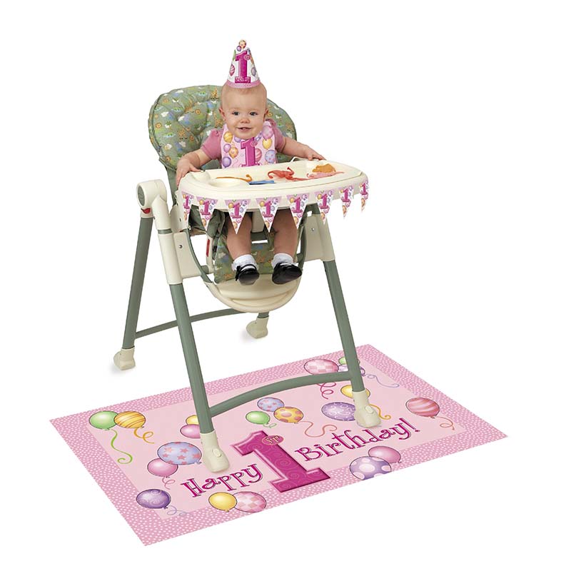 Kit De Decoration Chaise Haute Premier Anniversaire Bebe Fille Kit De Decoration Chaise Haute Premier Anniversaire Bebe Fille