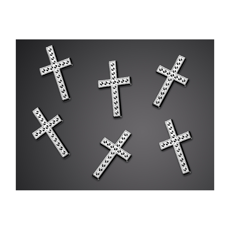 25 Mini Croix Décoratives