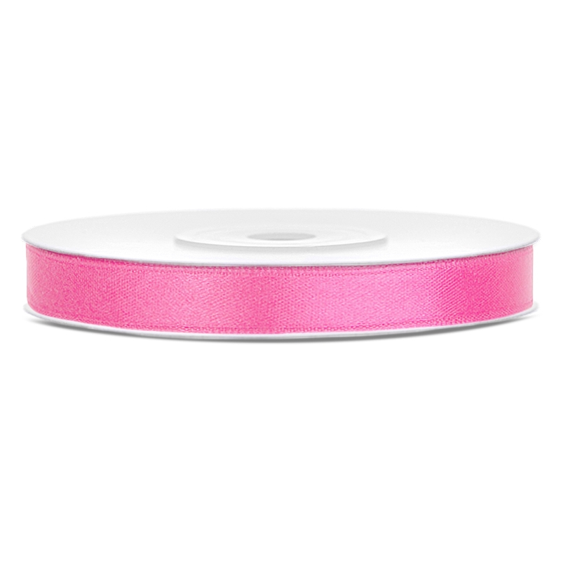 Ruban 6mm Satin Rose 