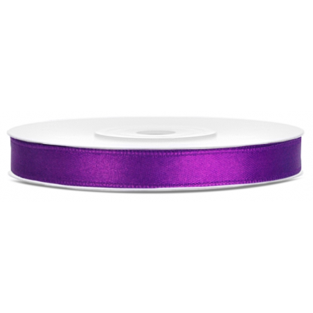 Ruban 6mm Satin Violet 25m