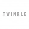 Banderole TWINKLE Gltter Argent Décoration Little Star Etoiles