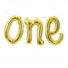 Ballon Géant Alu Or Doré Chiffre 1 An Fête d'Anniversaire enfant Ballon Géant Alu Or Doré Chiffre 1 An Fête d'Anniversaire enfant