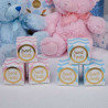 10 Mini Boîtes Sachets cadeaux Premium Chevron Bleu et Doré 10 Mini Boîtes Sachets cadeaux Premium Chevron Bleu et Doré
