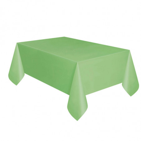 Nappe Plastique Vert Pastel Pomme Lavable