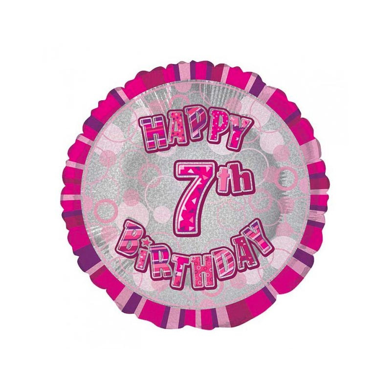 Ballon Chiffre Sept 7 Decoration Rose Gris Anniversaire Fille Ballon Chiffre Sept 7 Decoration Rose Gris Anniversaire Fille