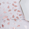 Confettis Nuages et Gouttes d'eauHello World Rose Cuivré Mint Baby Shower Confettis Nuages et Gouttes d'eauHello World Rose Cuivré Mint Baby Shower