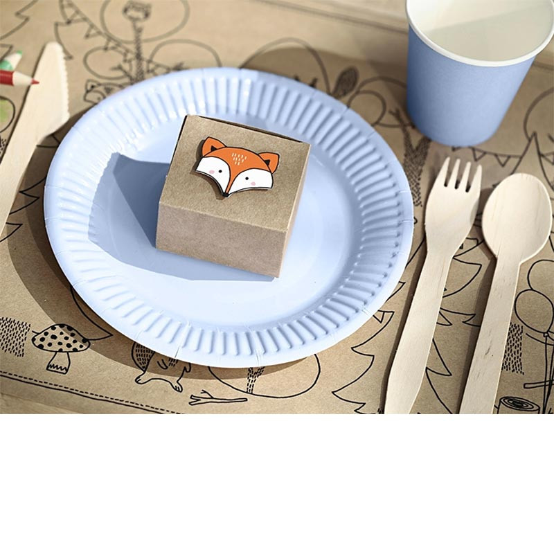 6 Boîtes Cadeaux Anniversaire Rusé comme un renard