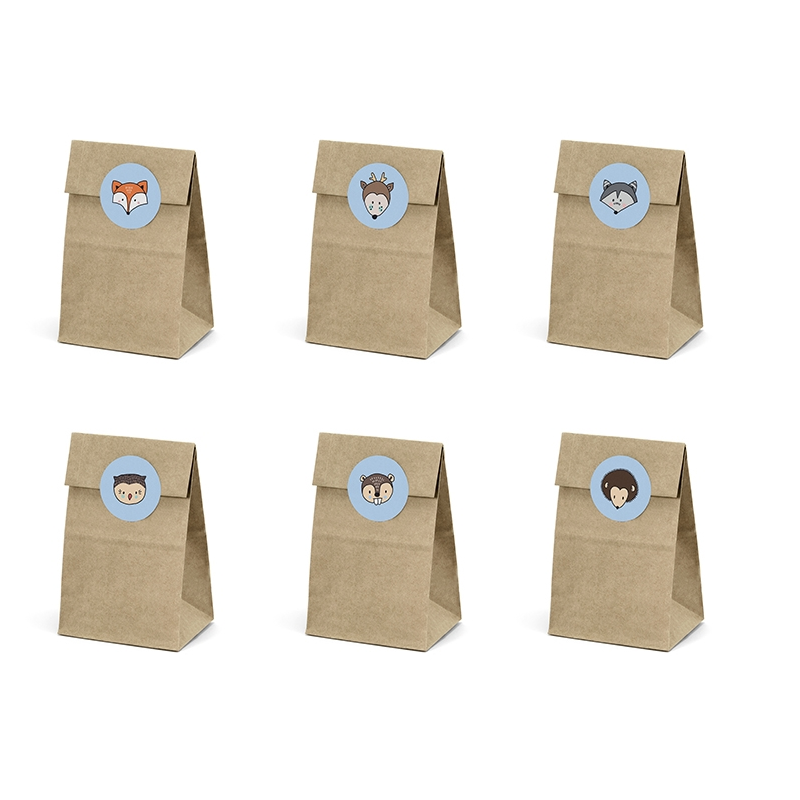 Sachets Cadeaux Animaux Foret Ruse Comme Un Renard Anniversaire