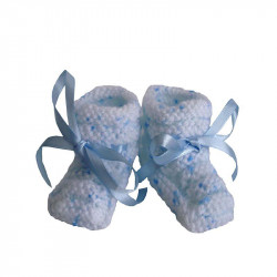Chaussons bébé en laine...