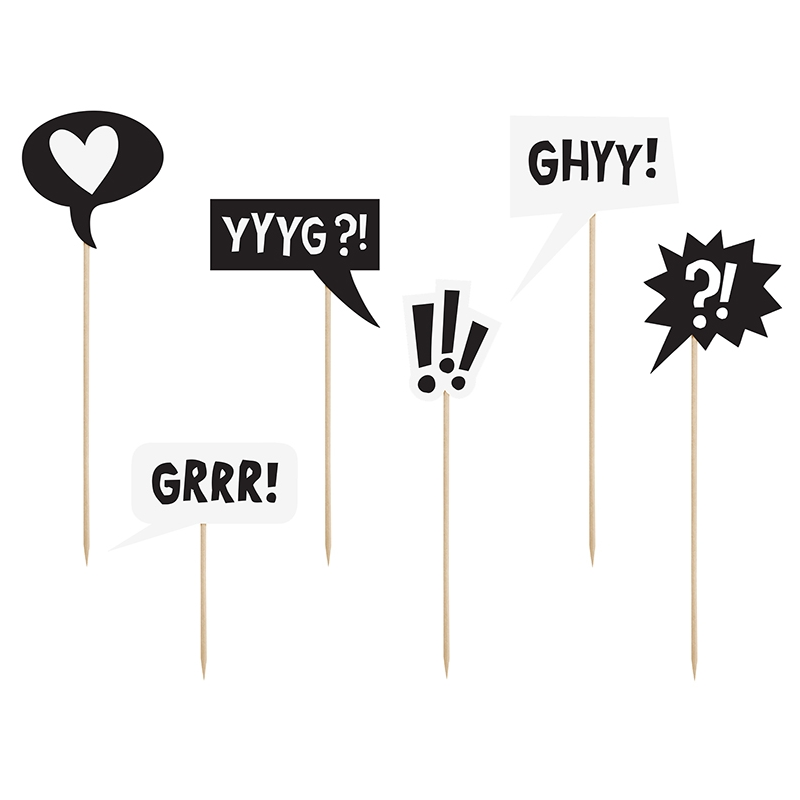 Piques pour Gâteau Petits Monstres Anniversaire pour Enfant 