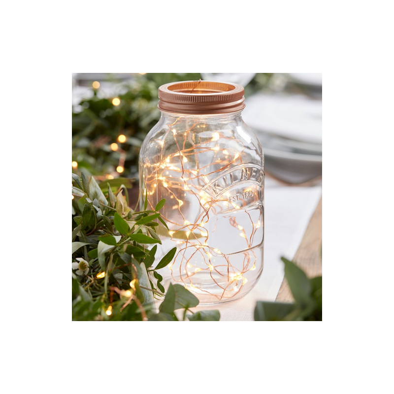 Confettis ronds Rose Gold Cuivré - Hello World Baby Shower 