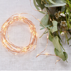 Confettis ronds Rose Gold Cuivré - Hello World Baby Shower
