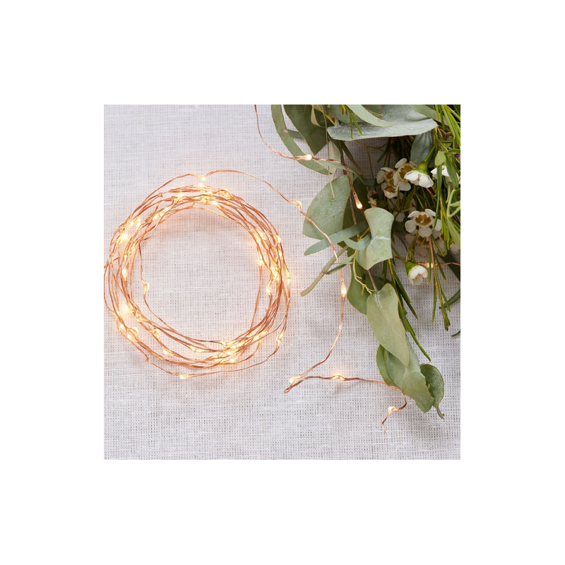 Confettis ronds Rose Gold Cuivré - Hello World Baby Shower 