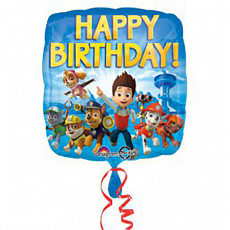 Ballon Coussin Pat Patrouille Anniversaire