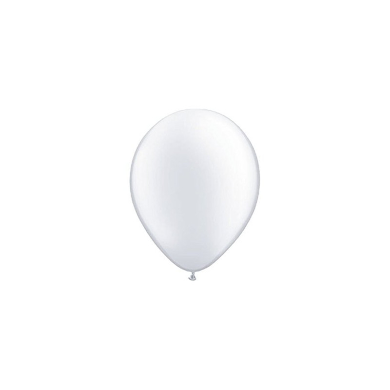 10 Ballons Gonflables Latex Blanc Fête