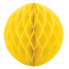 Boule Alvéolée Papier Alvéolé Jaune 20cm à l'unité