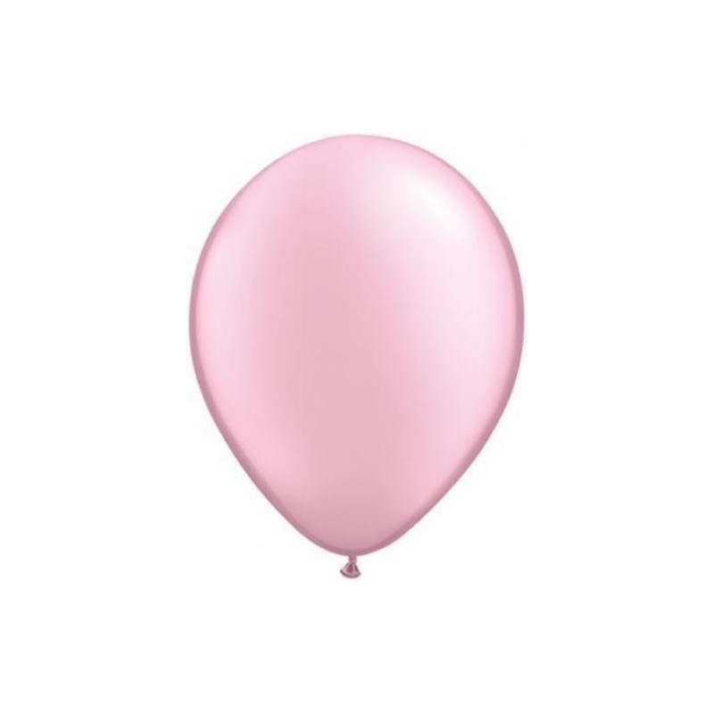 6 Ballons Premium Gonflables Latex Rose Clair Fête