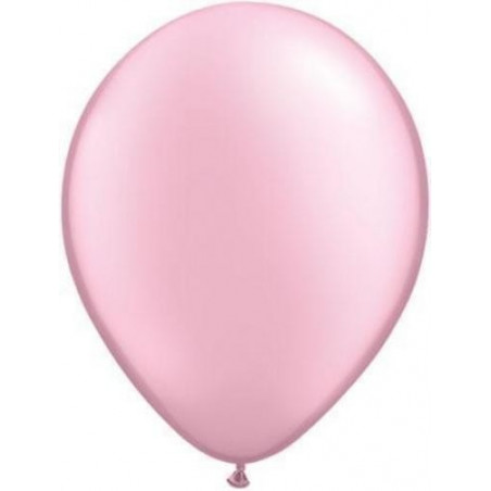 6 Ballons Premium Gonflables Latex Rose Clair Fête