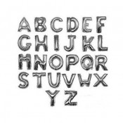 Lettres Argent en Ballon Mylar